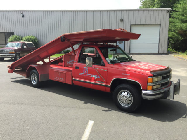1992 red Chevrolet Silverado 3500 Standard Cab Pickup