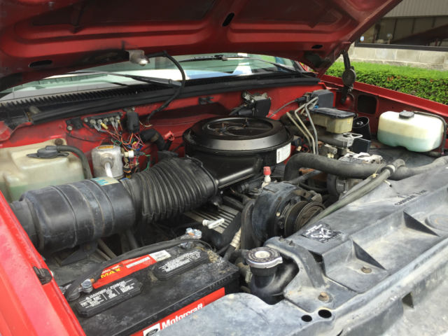 1992 red Chevrolet Silverado 3500 Standard Cab Pickup