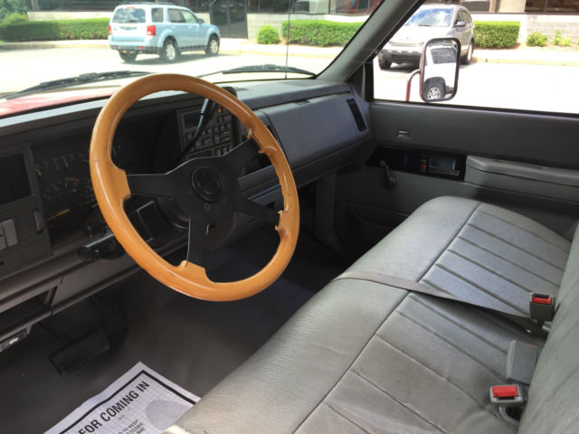 1992 red Chevrolet Silverado 3500 Standard Cab Pickup