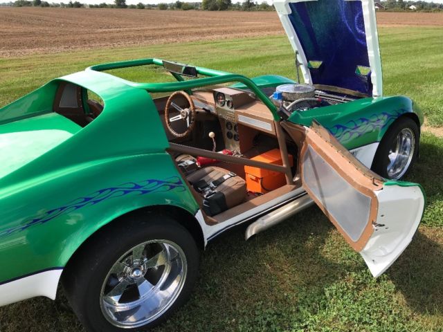 1969 Green Chevrolet Corvette Coupe