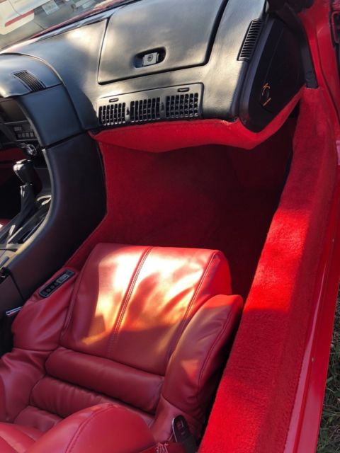 1991 Red Chevrolet Corvette Coupe