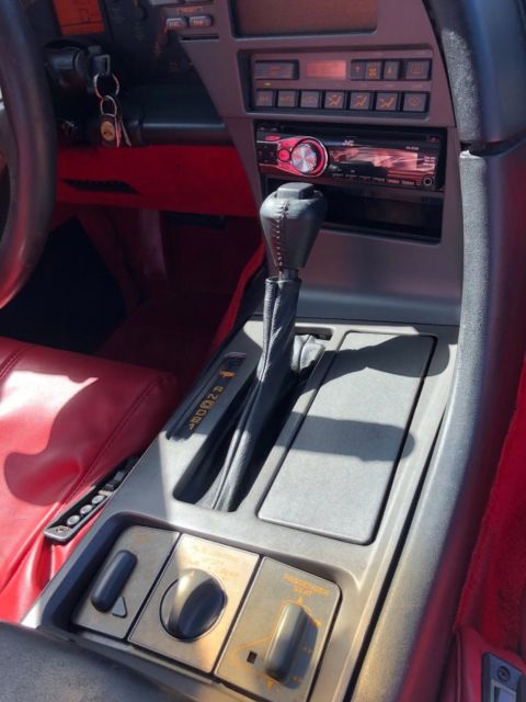 1991 Red Chevrolet Corvette Coupe