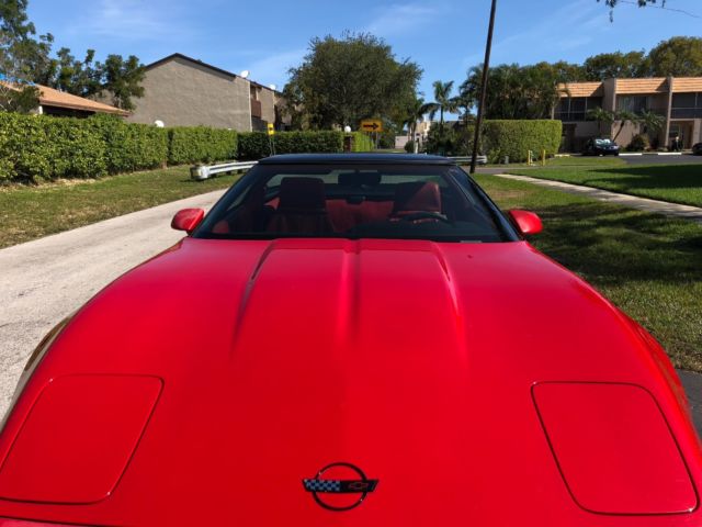 1991 Red Chevrolet Corvette Coupe