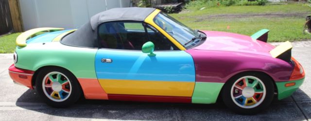 1993 MULTI COLOR Mazda MX-5 Miata Convertible
