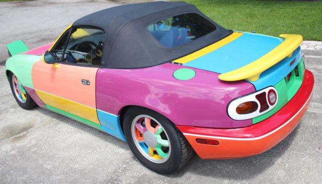 1993 MULTI COLOR Mazda MX-5 Miata Convertible