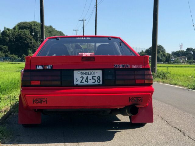 1987 Red Mitsubishi Other