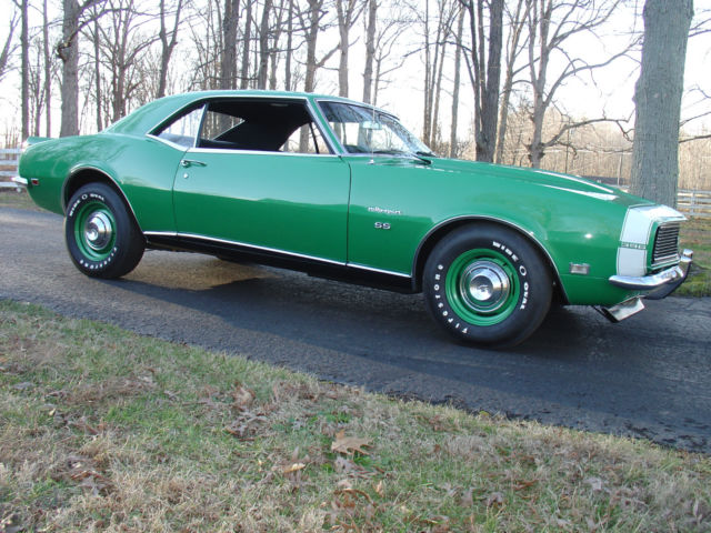 1968 RALLY GREEN Chevrolet Camaro