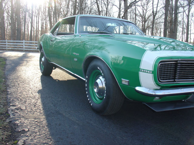 1968 RALLY GREEN Chevrolet Camaro
