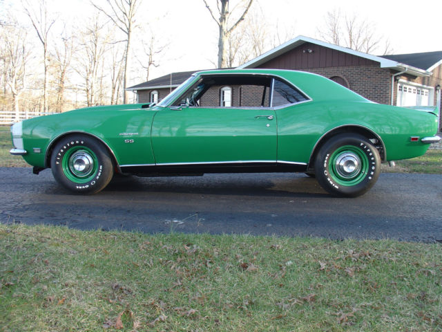 1968 RALLY GREEN Chevrolet Camaro