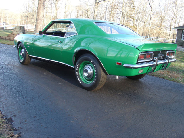1968 RALLY GREEN Chevrolet Camaro
