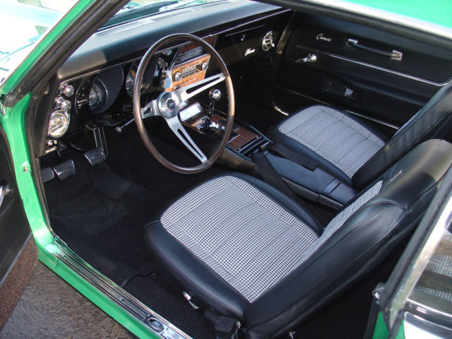 1968 RALLY GREEN Chevrolet Camaro