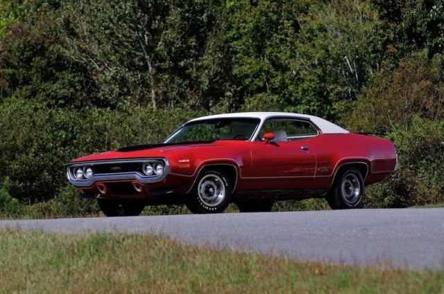 1971 Red Plymouth GTX Coupe
