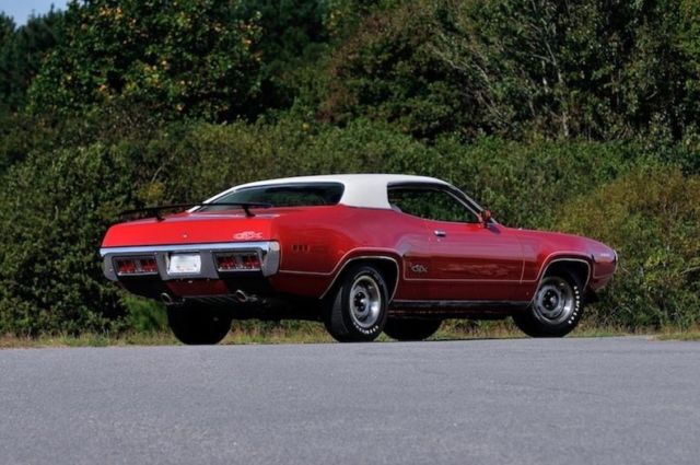 1971 Red Plymouth GTX Coupe