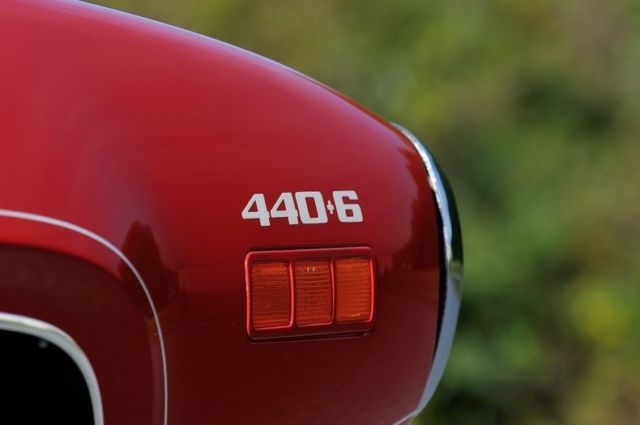 1971 Red Plymouth GTX Coupe