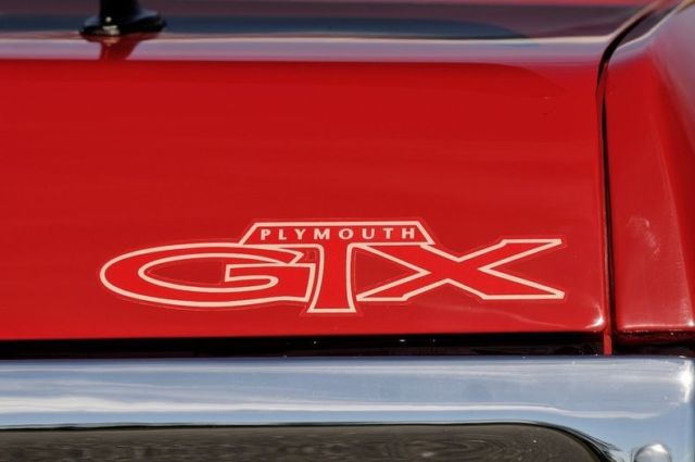 1971 Red Plymouth GTX Coupe