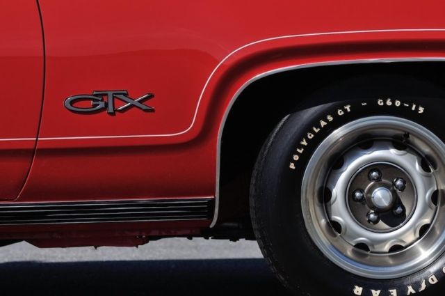 1971 Red Plymouth GTX Coupe