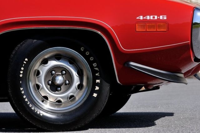 1971 Red Plymouth GTX Coupe