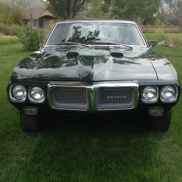 1969 Green Pontiac Firebird Coupe