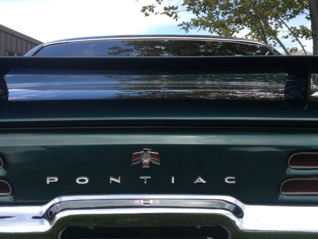 1969 Green Pontiac Firebird Coupe