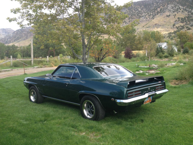 1969 Green Pontiac Firebird Coupe