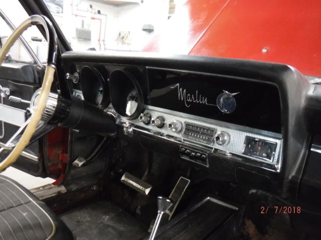 1965 red/black AMC Marlon