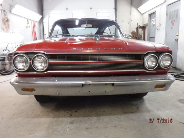 1965 red/black AMC Marlon