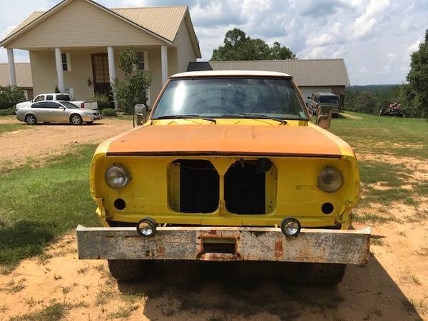 1976 Orange Dodge Ramcharger