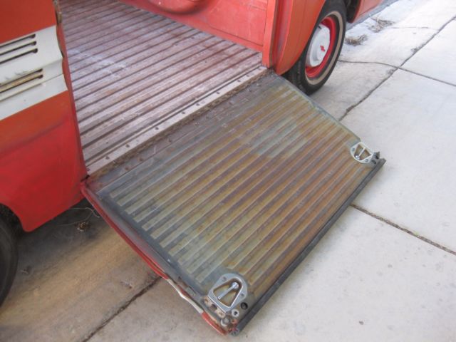 1963 Red Chevrolet Corvair Standard Cab Pickup