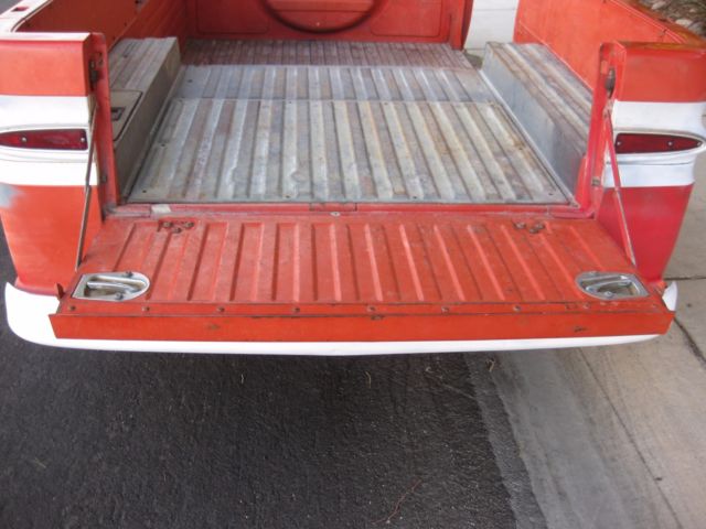 1963 Red Chevrolet Corvair Standard Cab Pickup