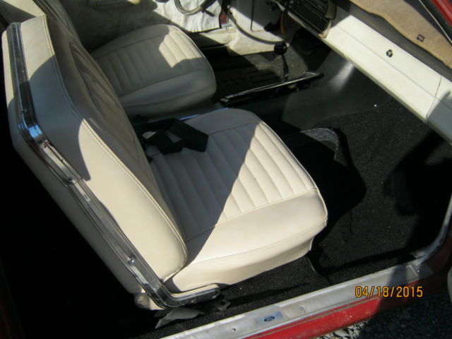 1967 Red Ford Ranchero pickup 2 door