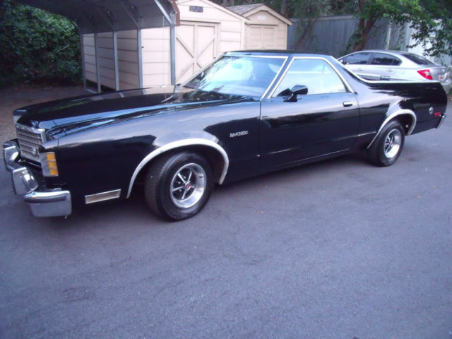 1979 Black Ford Ranchero
