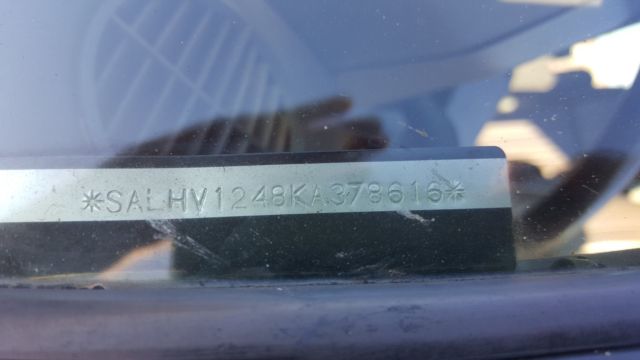 1989 Silver Land Rover Range Rover SUV