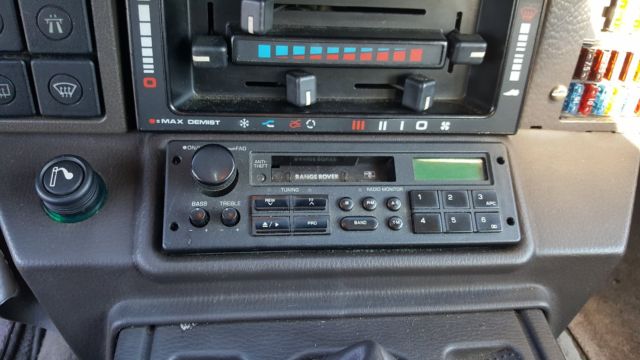 1989 Silver Land Rover Range Rover SUV