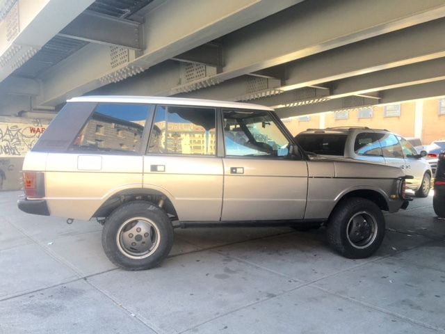 1991 Gray Land Rover Range Rover