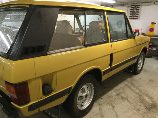 1972 Bahama Gold Land Rover Range Rover