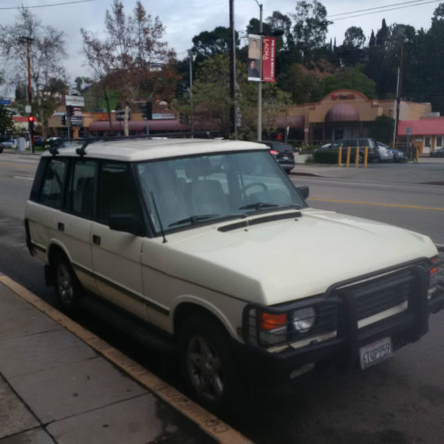 1989 WHITE Land Rover Range Rover