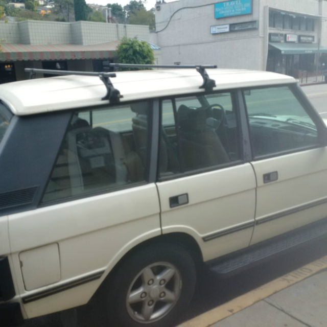 1989 WHITE Land Rover Range Rover