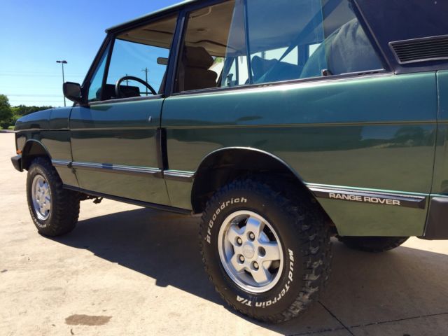 1990 Land Rover Range Rover Coupe