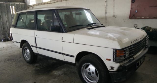 1994 White Land Rover Range Rover SUV