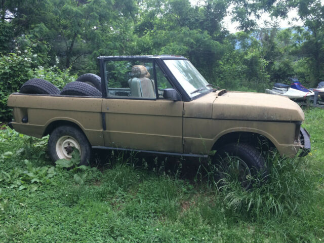 1987 Tan Land Rover Range Rover SUV