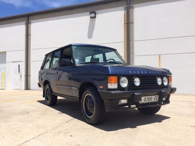 1991 Gray Land Rover Range Rover