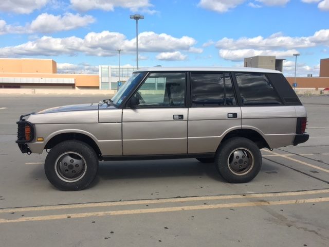 1991 Gray Land Rover Range Rover