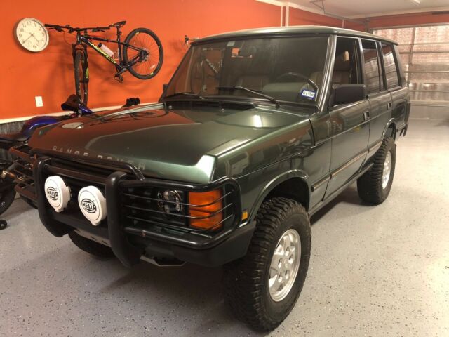 1992 Green Land Rover Range Rover SUV
