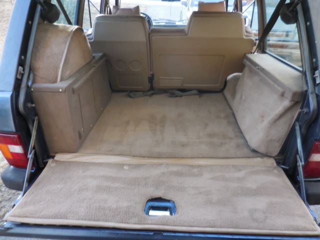 1992 Blue Land Rover Range Rover SUV