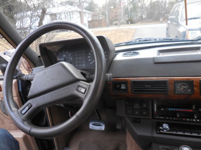 1992 Blue Land Rover Range Rover SUV