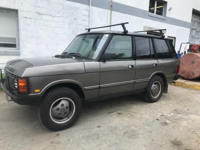 1991 Gray Land Rover Range Rover