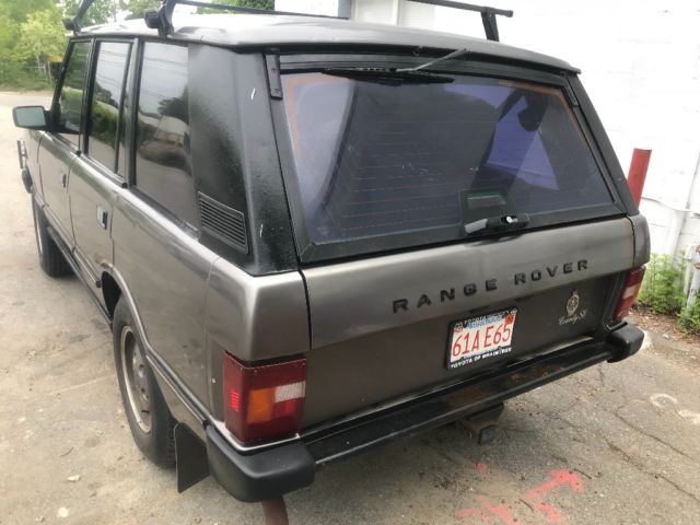 1991 Gray Land Rover Range Rover