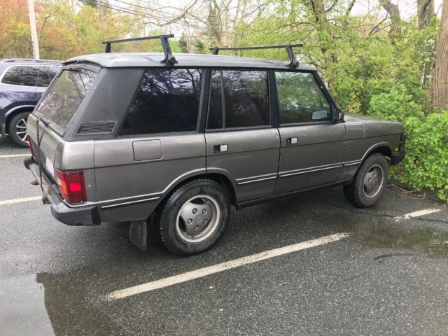 1991 Gray Land Rover Range Rover