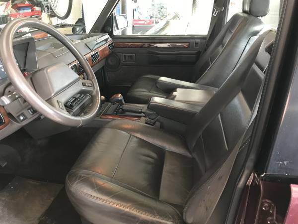 1994 Burgundy Land Rover Range Rover Cab & Chassis