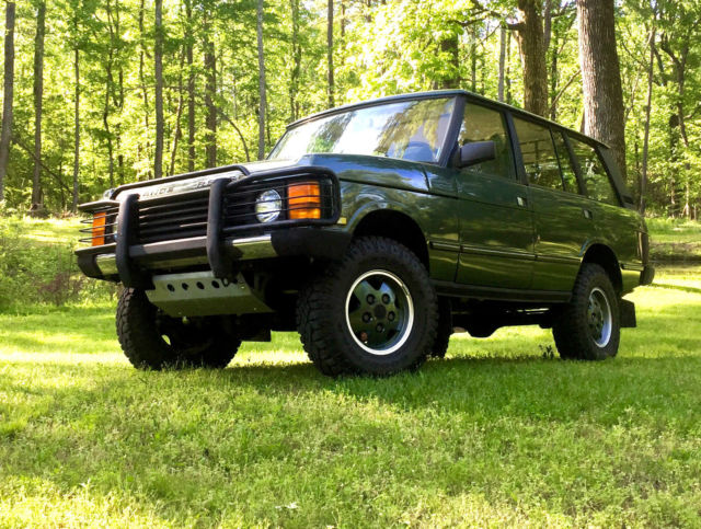 1993 Green Land Rover Range Rover SUV